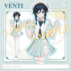 Venti Game Cos Jk Uniform Top Skirt Set