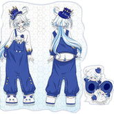 Furina Zhongli Tighnari Cosplay Pajamas Flannel Nightgown Set