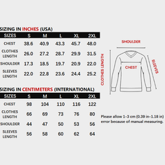 Kpop SynkParallelLine Printed Long Sleeve T-Shirt