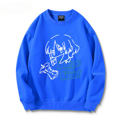 Women's Anime Cos Crew Neck Sweatshirt