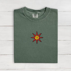 Embroidered Praise The Sun T-Shirt