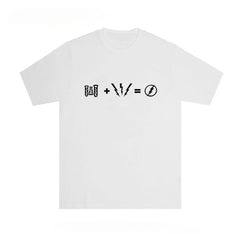 Unisex Flash Formula Print Short-sleeved T-shirt