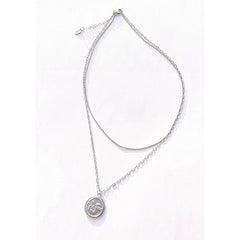 Hot Kpop MANIAC Double Layer Chain Necklace