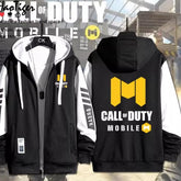 Trendy Game Print Zipper Cardigan Jacket