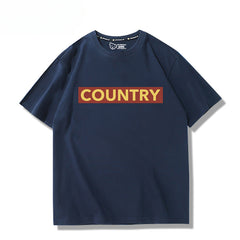 Unisex Anime Letter Cos Short-sleeved T-shirt