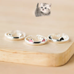 Cute Kitten Ears Ring