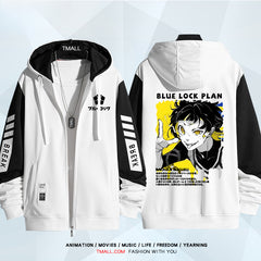 Men's and Women's Anime Hooded Thin Jacket
