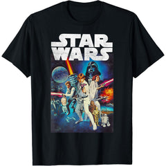 Vintage Cast Poster T-Shirt