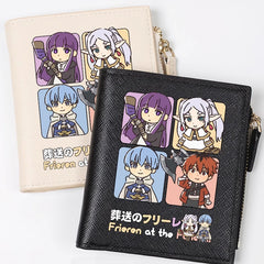 Anime Short Zipper Wallet