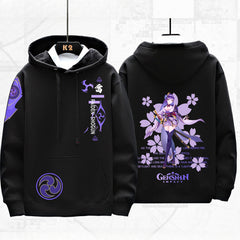Trendy Game Graphic Printed Loose Hoodie