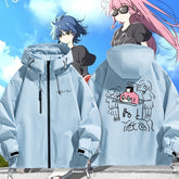 Men's and Women's Anime Zipper Jacket