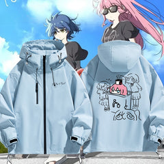 Men's and Women's Anime Zipper Jacket