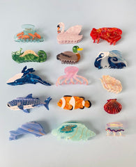 Sea-world Hair Claw Clips