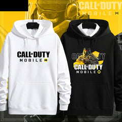 Unisex Game Logo Printed Loose Hoodie