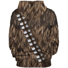 Unisex Chewbacca 3d Print Cosplay Pullover Hoodie