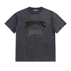 Jin ARIRANG TOUR KOREA Washed Short-sleeved T-shirt