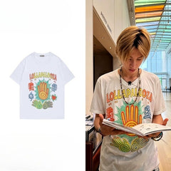 Martin Same White Graphic Short-sleeved T-shirt