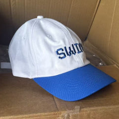 Keep Swimming Embroidery Baseball Cap