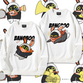 Cute Game Graphic Crew Neck Sweatshirt