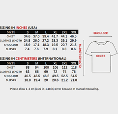 Men and Women KPOP Touch Pattern Cotton T-shirt