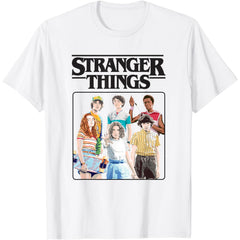 Vintage Eighties Retro Group Shot Title Logo T-Shirt