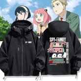 Unisex Anime Aniya Zipper Thin Jacket