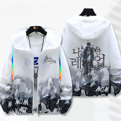 Unisex Casual Anime Thin Sunscreen Jacket