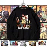 Game Crew Neck Pullover Sweatshirt