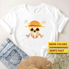 Vintage Anime Pirates Logo T-Shirt