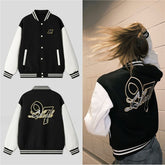 LISA LLOUD Printed Baseball Jacket