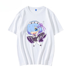 Women's Rem Anime Short-sleeved T-shirt
