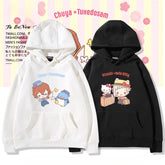 Men's and Women's Anime Printed Loose Hoodie