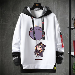 Unisex Vtuber Pattern Pullover Hoodie