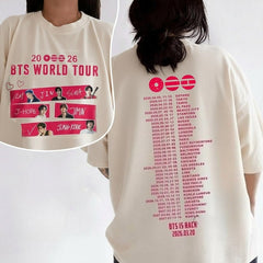 BTS 2026 World Tour Shirt Limited Edition