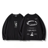 Melina Game Loose Crew Neck Sweatshirt