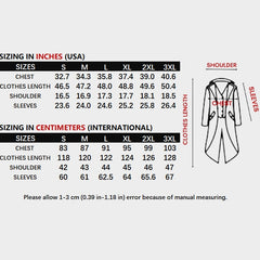 Retro Women's Medieval Tuxedo Coat