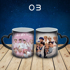 KPOP Pattern Color Changing Mug