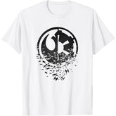 Classic Rebel Alliance & Galactic Empire Split T-Shirt