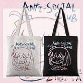 Simple Anime Shopping Tote Bag