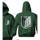 Unisex Wings of Freedom Anime Hoodie Top
