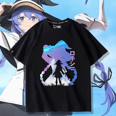 Trendy Anime Graphic Short-sleeved Summer T-shirt