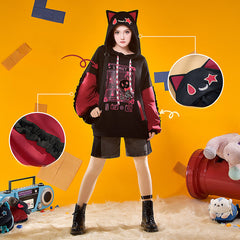 Unisex Trendy Game Cosplay Hoodie Coat