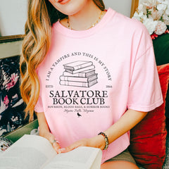 Salvatore Book Club TVD Inspired Tee