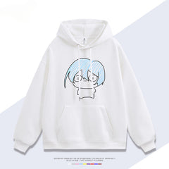 Unisex Trendy Anime Loose Cotton Hoodie