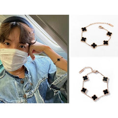 J-HOPE Four Leaf Clover Bracelet