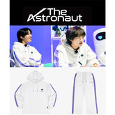 Unisex Kpop Printed Loose Sports Hoodie Pants