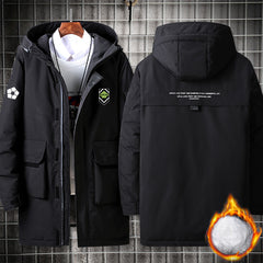 Men's and Women's Anime Cos Down Hooded Jacket