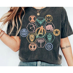 Vintage Avengers Logo Assemble T-shirt