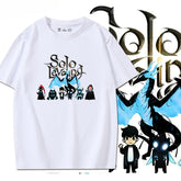 Trendy Anime Print Short-sleeved T-shirt
