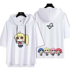 Ryo Yamada Hooded Short Sleeve Top